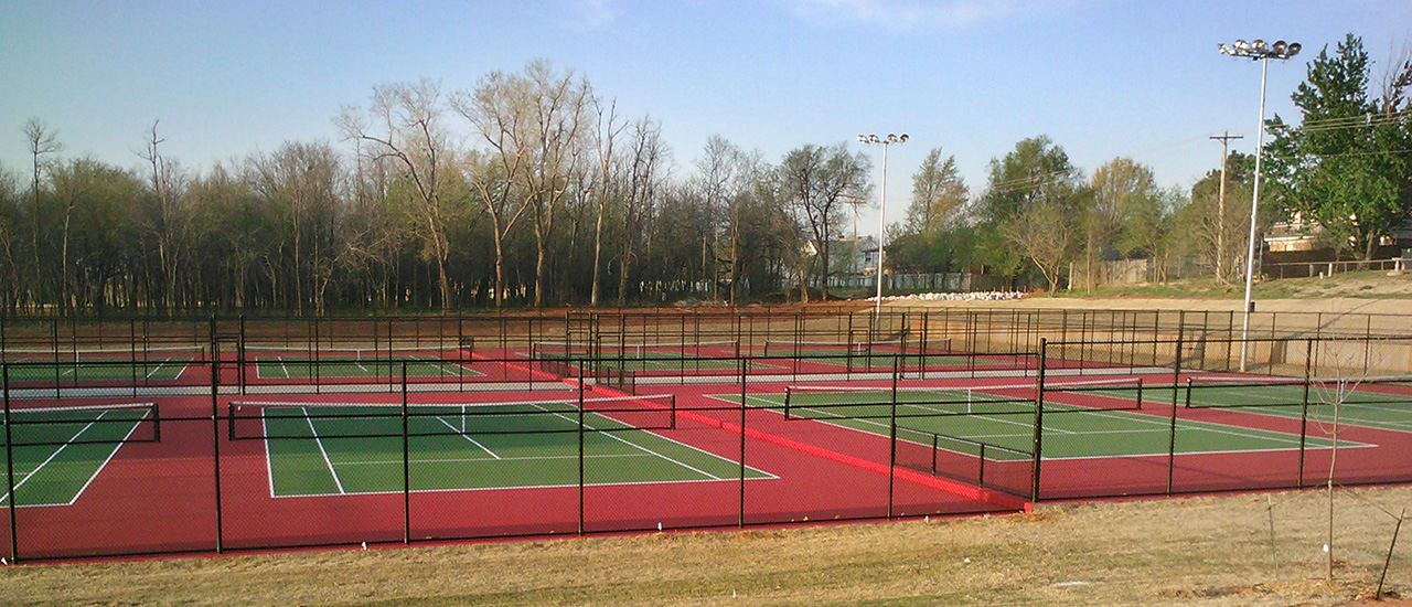 Yukon Sports Complex Tennis Court Lighting