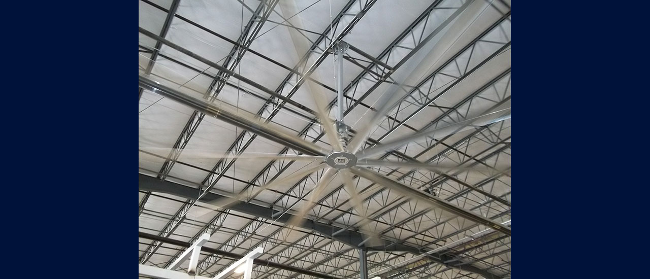 Big Ass Fan installation